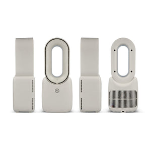Ventilatore senza pale inSideOut Brislux con luce LED - personalizzabile con logo