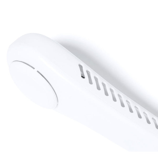 Ventilatore Sherman bianco - personalizzabile con logo