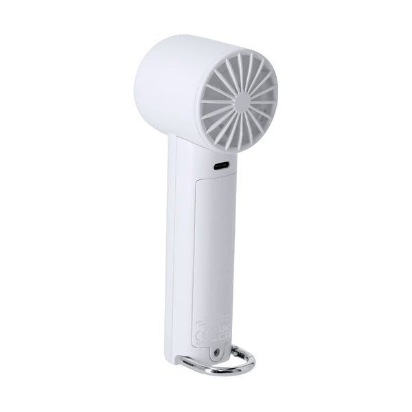 Ventilatore Somarik bianco - personalizzabile con logo