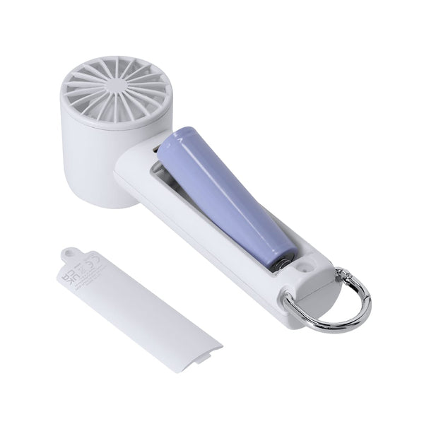 Ventilatore Somarik bianco - personalizzabile con logo