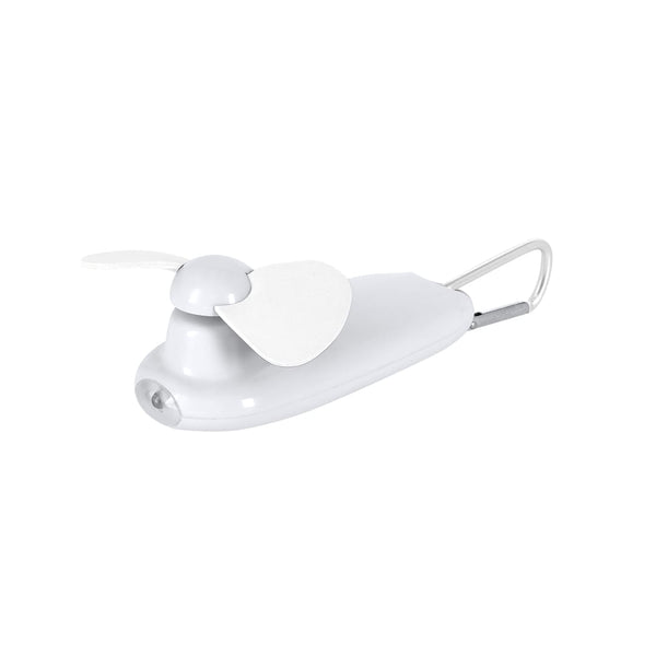 Ventilatore Ticsy bianco - personalizzabile con logo