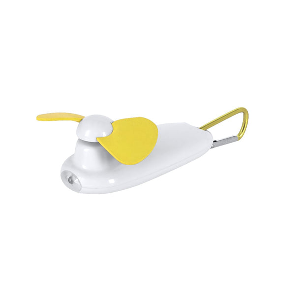 Ventilatore Ticsy giallo - personalizzabile con logo