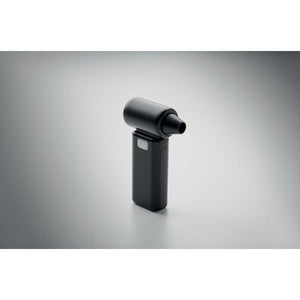Ventilatore turbo portatile nero Nero - personalizzabile con logo