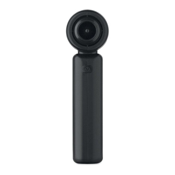 Ventilatore turbo portatile nero Nero - personalizzabile con logo