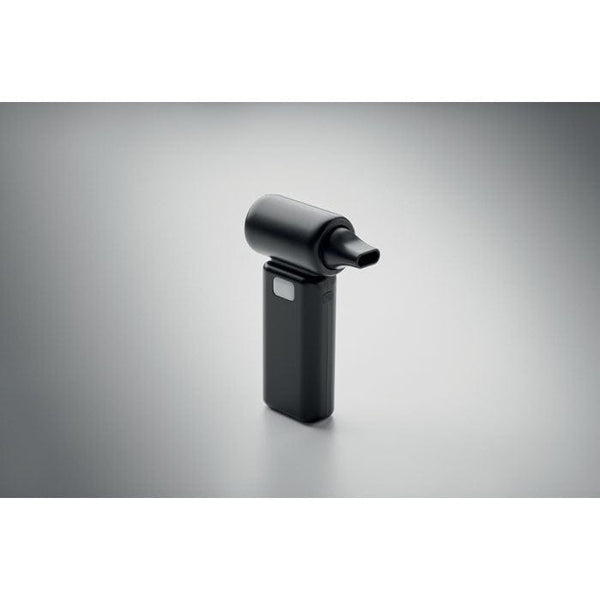 Ventilatore turbo portatile nero Nero - personalizzabile con logo