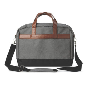 Ventiquattrore Brixton Grigio / nero - personalizzabile con logo