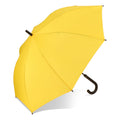 Verdure 190T Pongee 23" Ombrello a gancio antivento Apertura automatica Giallo - personalizzabile con logo