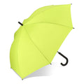 Verdure 190T Pongee 23" Ombrello a gancio antivento Apertura automatica verde - personalizzabile con logo