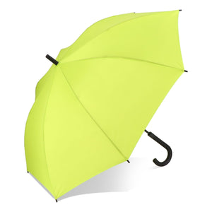 Verdure 190T Pongee 23" Ombrello a gancio antivento Apertura automatica verde - personalizzabile con logo