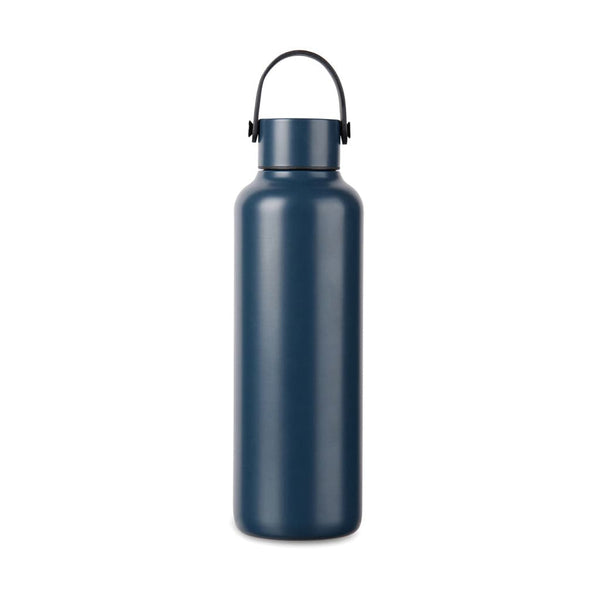 VINGA Bottiglia termica Baltimore in rAcciaio 600ml blu navy - personalizzabile con logo