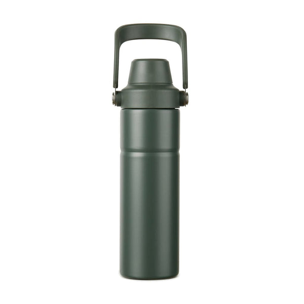 VINGA Bottiglia termica Baltimore trek in SS riciclato 600ml verde - personalizzabile con logo
