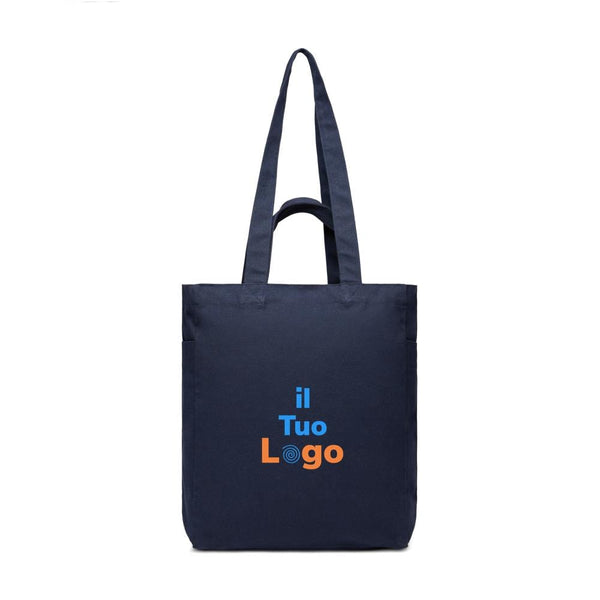 VINGA Hilo AWARE™ borsa con zip in tela riciclata - personalizzabile con logo