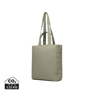 VINGA Hilo AWARE™ borsa con zip in tela riciclata - personalizzabile con logo