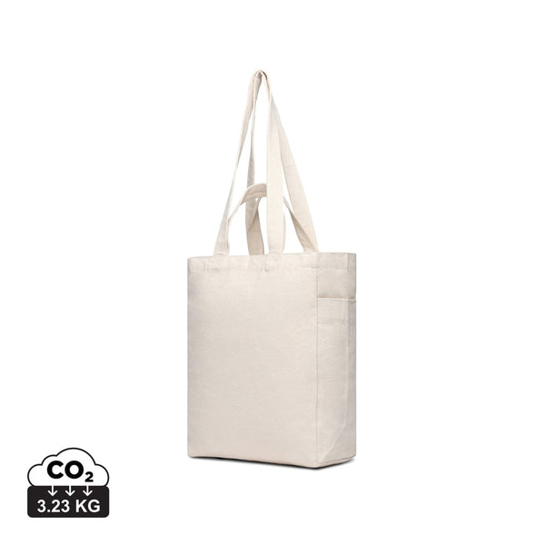VINGA Hilo AWARE™ borsa con zip in tela riciclata - personalizzabile con logo