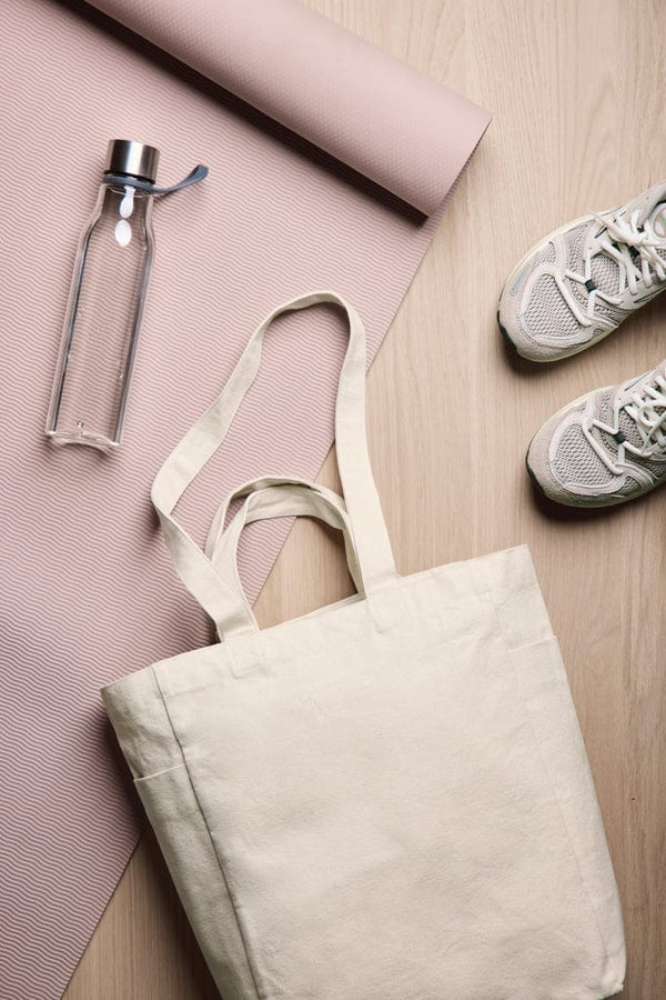 VINGA Hilo AWARE™ borsa con zip in tela riciclata - personalizzabile con logo