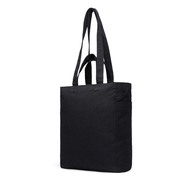 VINGA Hilo AWARE™ borsa con zip in tela riciclata nero - personalizzabile con logo