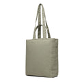 VINGA Hilo AWARE™ borsa con zip in tela riciclata verde - personalizzabile con logo