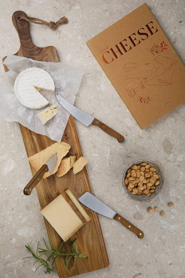 VINGA Story of cheese marrone - personalizzabile con logo