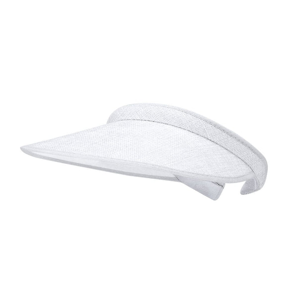Visiera Varmin bianco - personalizzabile con logo
