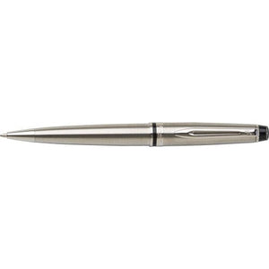 Waterman, penna a sfera Expert in acciaio inox - personalizzabile con logo