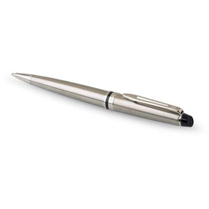 Waterman, penna a sfera Expert in acciaio inox - personalizzabile con logo