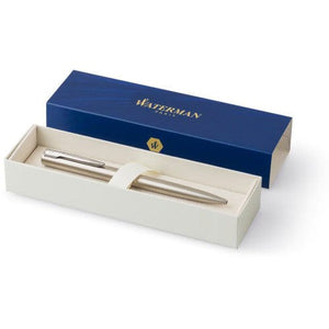 Waterman, penna a sfera Graduate in ottone e cromo - personalizzabile con logo