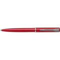 Waterman, penna a sfera Graduate in ottone e cromo rosso - personalizzabile con logo