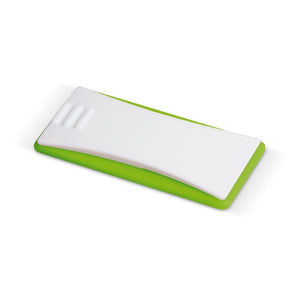 Webcam cover Bianco/ verde calce - personalizzabile con logo