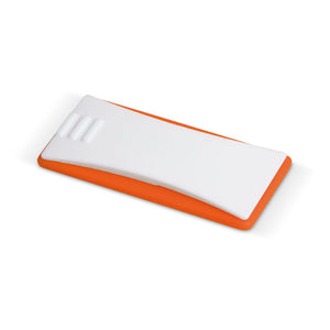 Webcam cover White / arancione - personalizzabile con logo