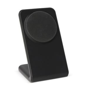 Wireless charger R-ABS 15W Nero - personalizzabile con logo