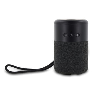 Wireless speaker William with TWS earbuds Nero - personalizzabile con logo