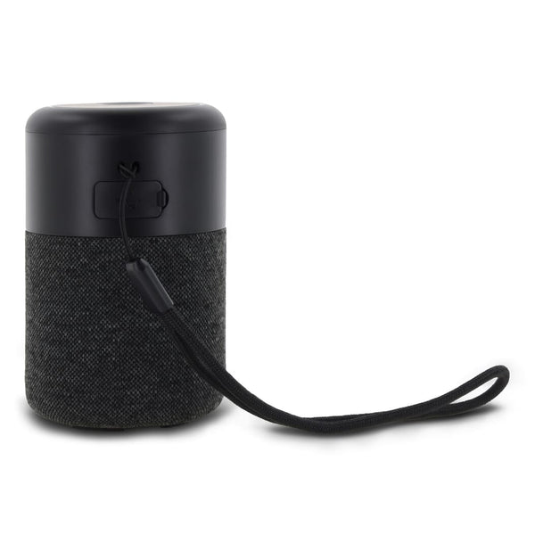 Wireless speaker William with TWS earbuds Nero - personalizzabile con logo