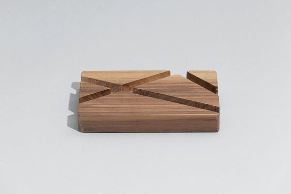 WOOD DOCK Noce / 25 pezzi - personalizzabile con logo