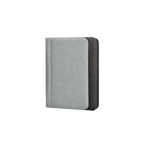 WORK Conference folder grigio - personalizzabile con logo