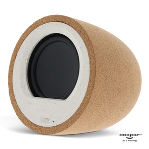 Xoopar Speaker in sughero natural - personalizzabile con logo