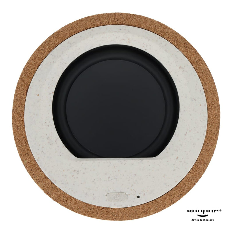 Xoopar Speaker in sughero natural - personalizzabile con logo