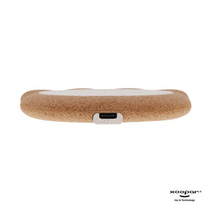 Corktopus Caricatore Wireless 10W beige - personalizzabile con logo