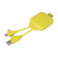 Xoopar Gamma 3 Powerbank 3000mAh rABS Giallo - personalizzabile con logo