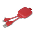 Xoopar Gamma 3 Powerbank 3000mAh rABS Rosso - personalizzabile con logo