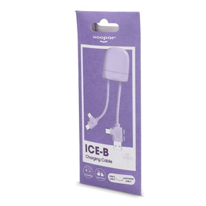 Xoopar ICE-B Cavo di ricarica multipla - personalizzabile con logo