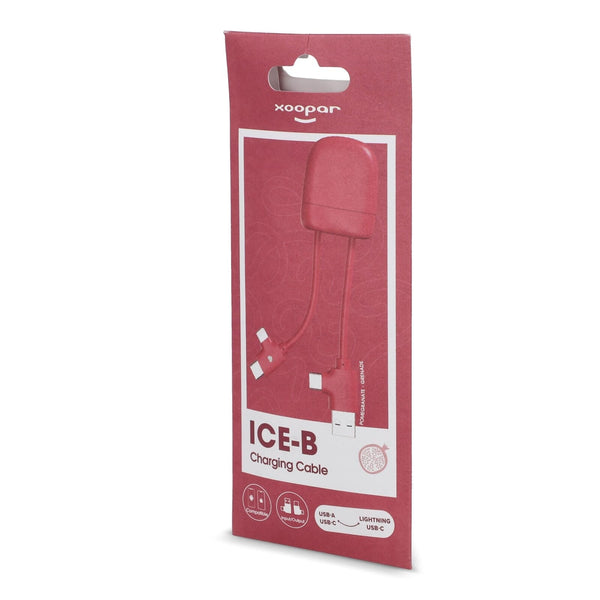 Xoopar ICE-B Cavo di ricarica multipla - personalizzabile con logo
