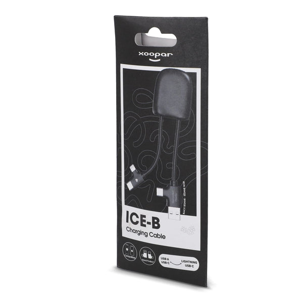 Xoopar ICE-B Cavo di ricarica multipla - personalizzabile con logo