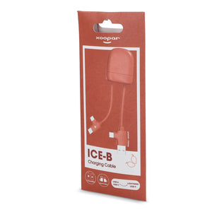 Xoopar ICE-B Cavo di ricarica multipla - personalizzabile con logo