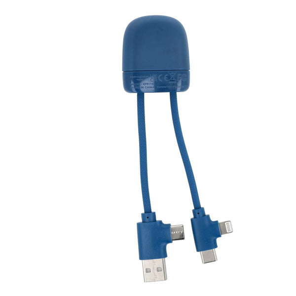 Xoopar ICE-B Cavo di ricarica multipla - personalizzabile con logo