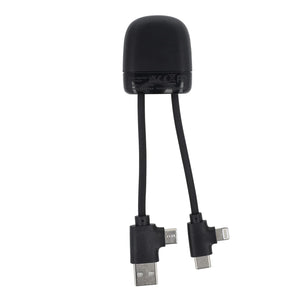 Xoopar ICE-B Cavo di ricarica multipla - personalizzabile con logo