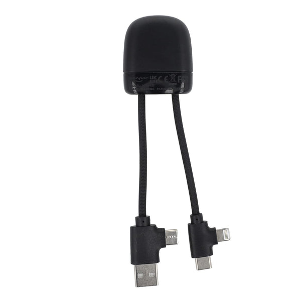 Xoopar ICE-B Cavo di ricarica multipla - personalizzabile con logo