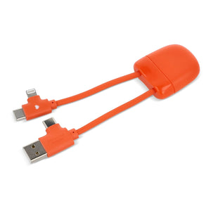 Xoopar ICE-B Cavo di ricarica multipla - personalizzabile con logo