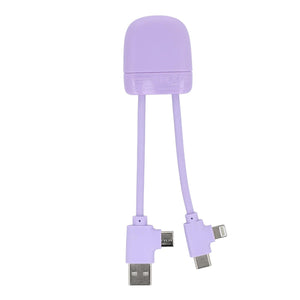 Xoopar ICE-B Cavo di ricarica multipla - personalizzabile con logo