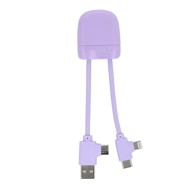 Xoopar ICE-B Cavo di ricarica multipla - personalizzabile con logo