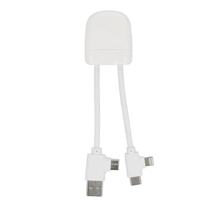 Xoopar ICE-B Cavo di ricarica multipla - personalizzabile con logo
